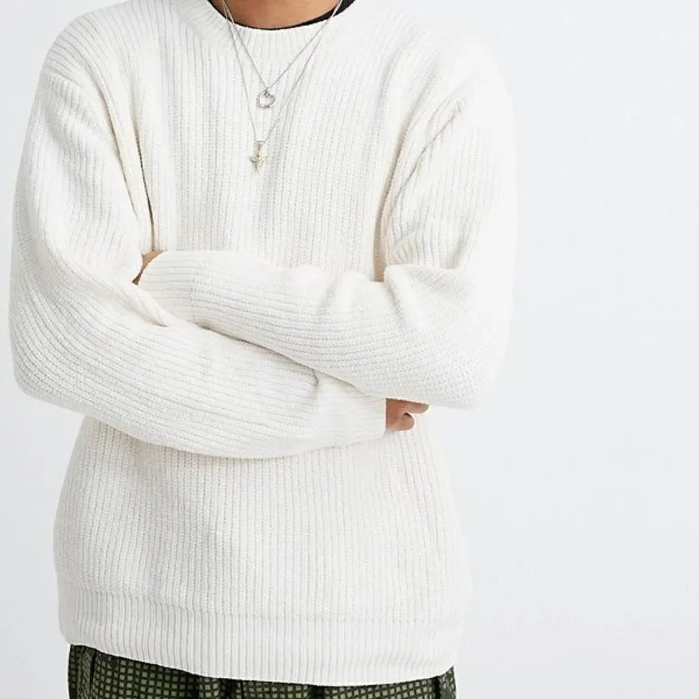 Urban Outfitters Cream Chenille Sweater
